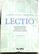 Lectio volume unico usato  Genova