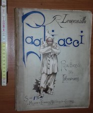 Leoncavallo pagliacci riduzion usato  Novellara