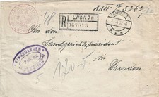 Polen brief lwow gebraucht kaufen  Breitenbach, Dunzweiler