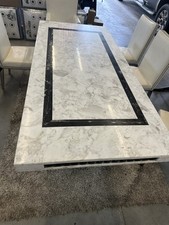 Solid marble table for sale  Plankinton