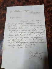 1881 lettera vendita usato  Fontanafredda