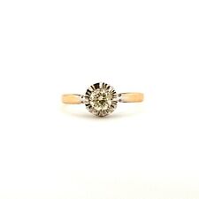 Solitaire ancien bicolore d'occasion  Paris X