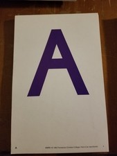 Abeka letter picture for sale  Conneaut Lake