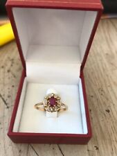 Bague carats rubis d'occasion  Groslay