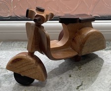 Vintage handcrafted wooden for sale  DARLINGTON