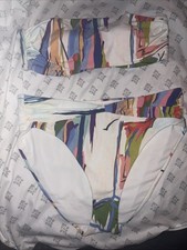 Usado, Conjunto de Biquíni Tahitian Calia MÉDIO Top & Bottoms Novo com Guarda Sanitária Ret $ 116 comprar usado  Enviando para Brazil