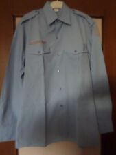 Chemise bleu ciel d'occasion  La Crèche