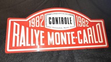 Plaque rallye monte d'occasion  Rives