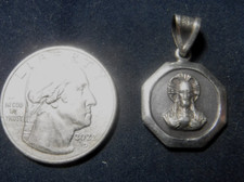 Sterling silver scapular for sale  Caledonia