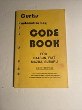 Curtis Automotive Key 1981 livro de códigos para Datsun, Fiat, Mazda, Subaru comprar usado  Enviando para Brazil