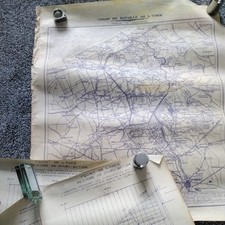 War trench map for sale  DUNSTABLE