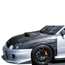 Para-lamas dianteiros ventilados de fibra de carbono para Subaru Impreza WRX STI Sedan 2004-2005 comprar usado  Enviando para Brazil