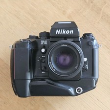 Nikon F4S, SLR 35mm Film Camera with Nikkor 50mm F1.8 Lens & MF22 Databack comprar usado  Enviando para Brazil