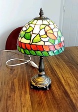 Lámpara de mesa pequeña estilo Tiffany segunda mano  Embacar hacia Mexico