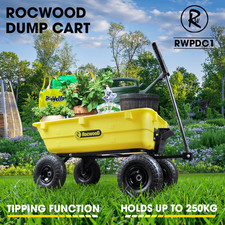 Poly dump cart for sale  WREXHAM