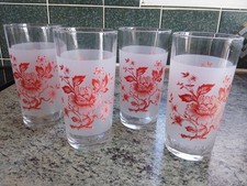 Vintage frosted tumbler for sale  DERBY