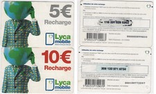 Lyca mobile recharge d'occasion  Villemandeur