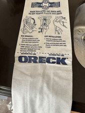 Usado, 4 sacos de aspirador de pó Oreck XL tipo CC ou eliminando peça CCPK8OH # P76135-01 comprar usado  Enviando para Brazil