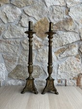 Coppia candelabri portacandele usato  Calvizzano