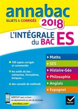 Annales annabac 2018 d'occasion  France