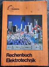 Rechenbuch elektrotechnik gebraucht kaufen  Limbach-Oberfrohna