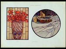 Vitrail coquelicots source d'occasion  Rennes-