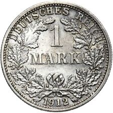 Używany, Rzesza Niemiecka - Cesarstwo J. 17 moneta - 1 marka 1912 F - srebro - ZACHOWANIE ! na sprzedaż  PL