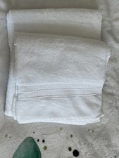 White bath towels for sale  BEDFORD