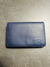 LACOSTE Acessórios Masculinos Estojo de Cartão Marinha Edição Limitada Muito Bom Estado Raro Produto Popular comprar usado  Enviando para Brazil