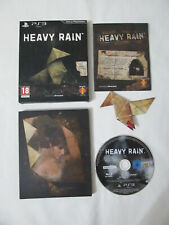 PS3 : HEAVY RAIN con CUSTODIA CARTONATA e ORIGAMI - Completo, ITALIANO ! comprar usado  Enviando para Brazil