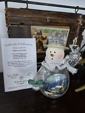 thomas kinkade snowman for sale  Downers Grove