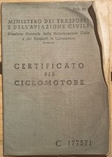 Moto guzzi libretto usato  Genova