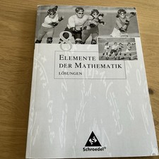 Elemente mathematik lösungsbu gebraucht kaufen  Mönchengladbach