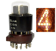 Tube NIXIE LC-516 DOLAM + oryginal socket holder - TESTED -, używany na sprzedaż  PL