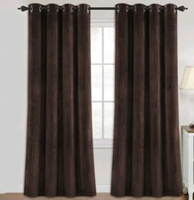 Dark brown velvet for sale  Chatsworth