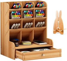 Wooden desk organizer for sale  Denver