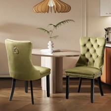 Velvet upholstered dining for sale  Grand Prairie
