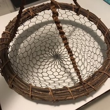 Cesta suspensa de arame de macramê feita à mão Boho, usado comprar usado  Enviando para Brazil