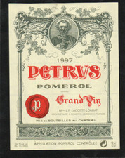 Etiquette 1er grand d'occasion  Saint-Estèphe