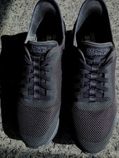 Sketchers mens black for sale  ROWLEY REGIS