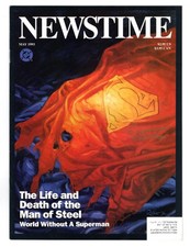 Newstime: Death of Superman Magazine -Assinado por Kirk Alyn -1º Filme Superman Certificado de Autenticidade comprar usado Newstime: Death of Superman Magazine -Assinado por Kirk Alyn -1º Filme Superman Certificado de Autenticidade comprar usado  Enviando para Brazil