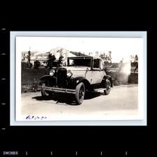 Foto antiga vintage CARRO CLÁSSICO NA ESTRADA 1930 FORD MODELO A comprar usado  Enviando para Brazil