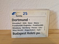 öbb zuglaufschild dortmund gebraucht kaufen  Leipzig