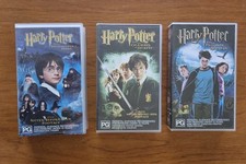 Pacote VHS Harry Potter x3 - Pedra Filosofal, Câmara Secreta, Azkaban  comprar usado  Enviando para Brazil