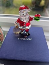 Swarovski crystal santa for sale  PLYMOUTH