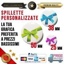 Spille personalizzate 50mm usato  Faenza
