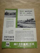 Mccormick rateau faner d'occasion  Expédié en Belgium
