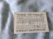 Manchester united ticket for sale  NORWICH