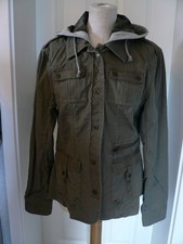 Jacke khaki military gebraucht kaufen  Hamburg