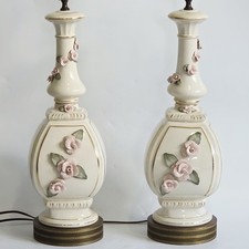 Floral table lamps for sale  Anderson